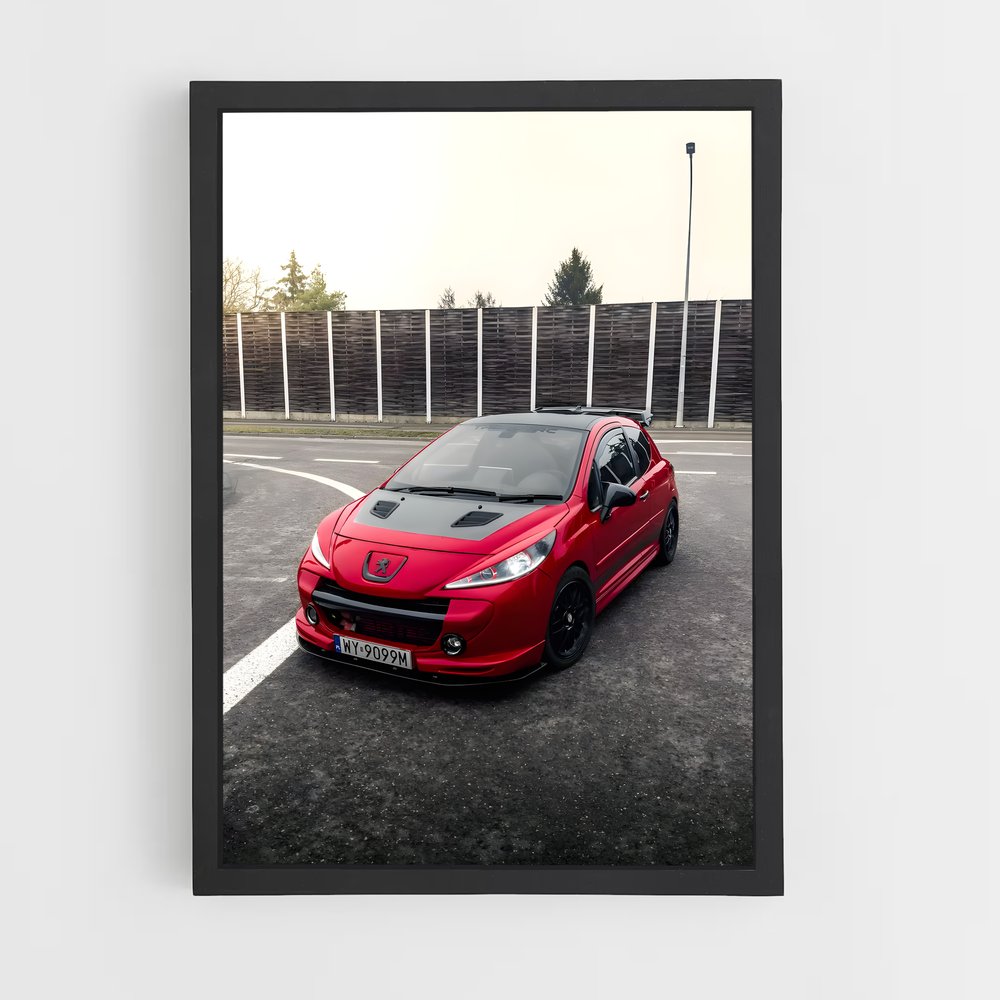 Poster rc magnifique – affiche Peugeot (vue 2)